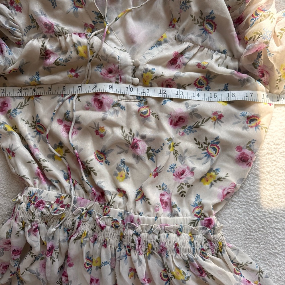 Anthropologie Current Air print floral mini - Picture 7 of 8